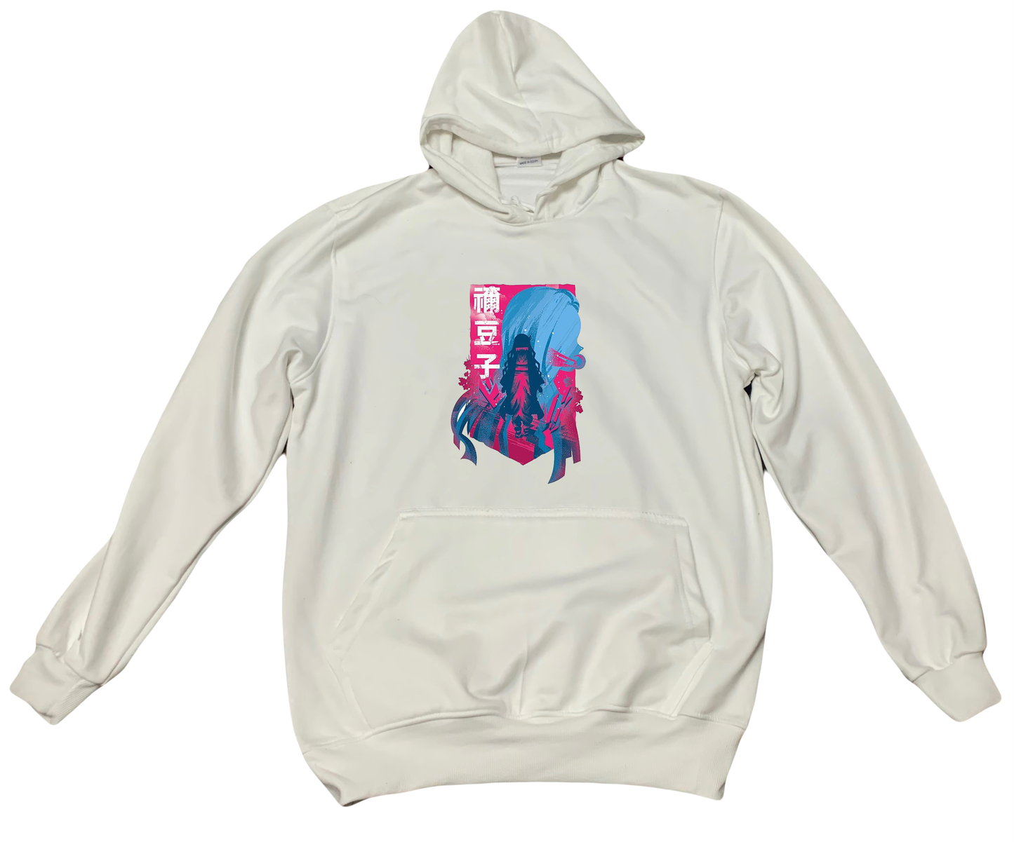 Anime Demon slayer nezuko tanjiro Oversize Hoodie White 21