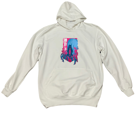 Anime Demon slayer nezuko tanjiro Oversize Hoodie White 21