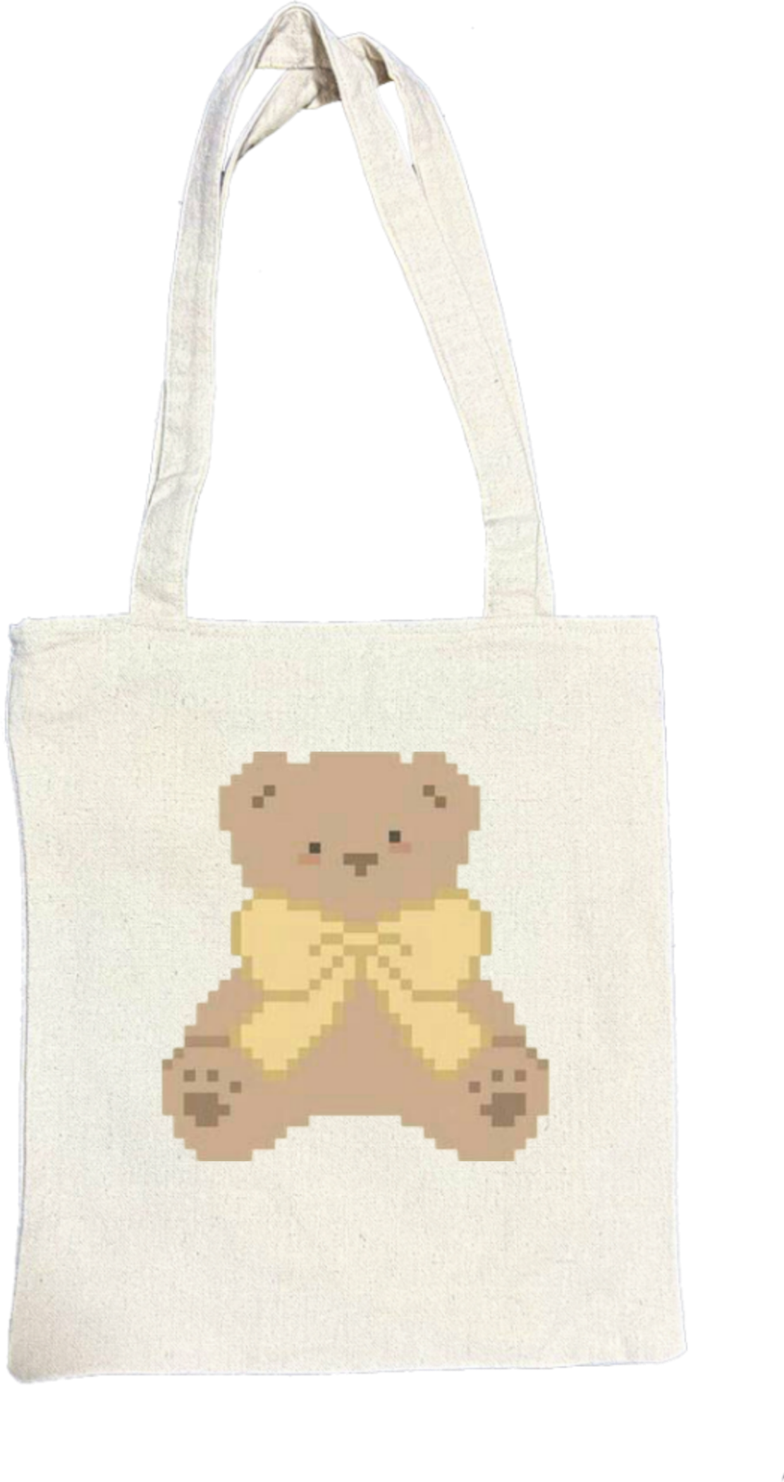 bear tote bag Beige 21