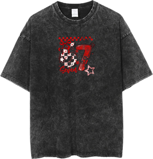 67 designs One Size t- shirt Washed 21