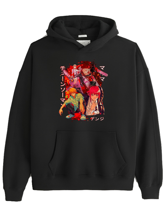 Chainsaw Man One Size hoodie Black 20