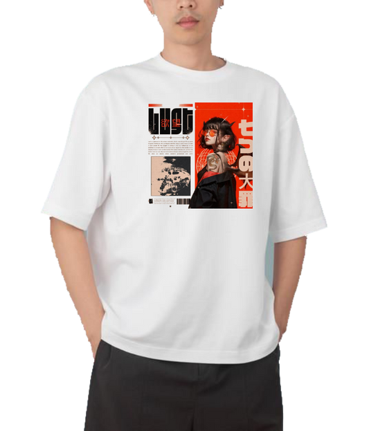 RANDOM ANIME GIRL  t- shirt White 21
