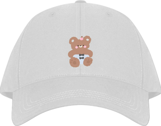 bear Baseball cap White  21