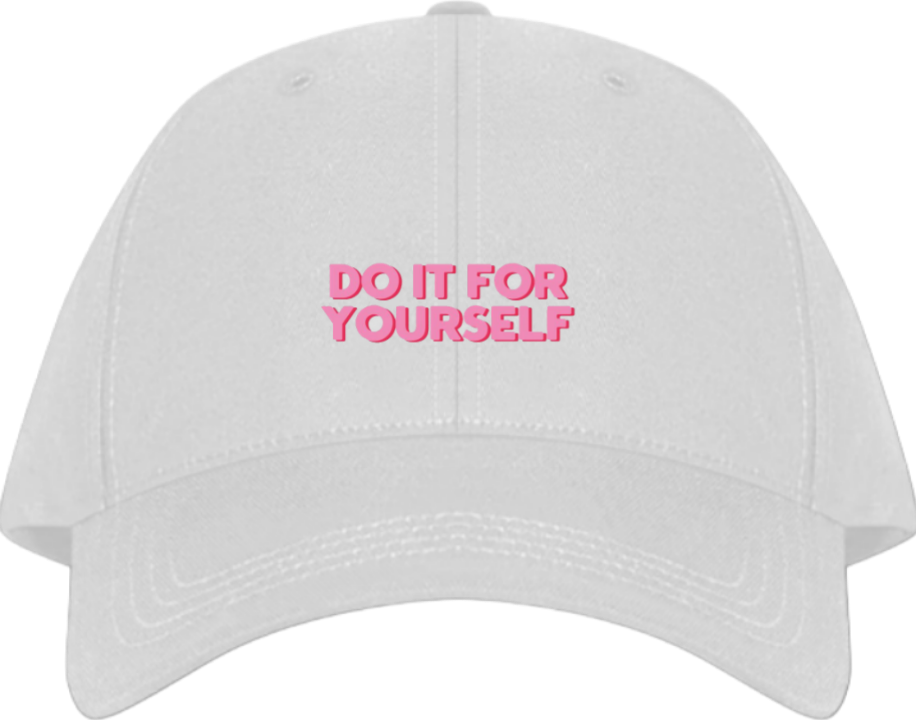 DO IT FOR YOURSELF Baseball cap White 225