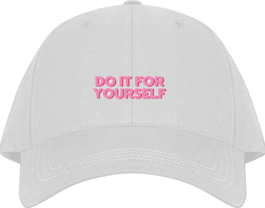 DO IT FOR YOURSELF Baseball cap White 225