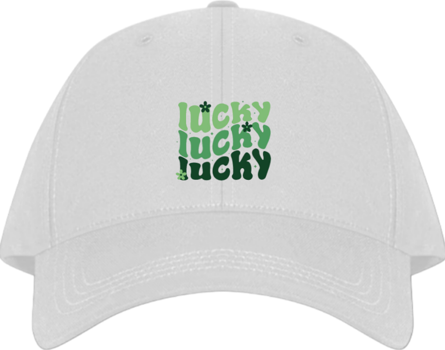 lucky Baseball cap White 226