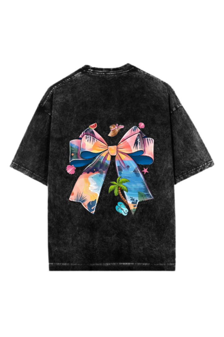 Summer Vibes One Size t- shirt Washed Back 22