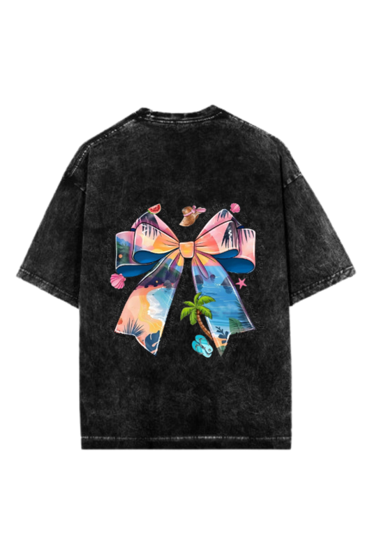 Summer Vibes One Size t- shirt Washed Back 22