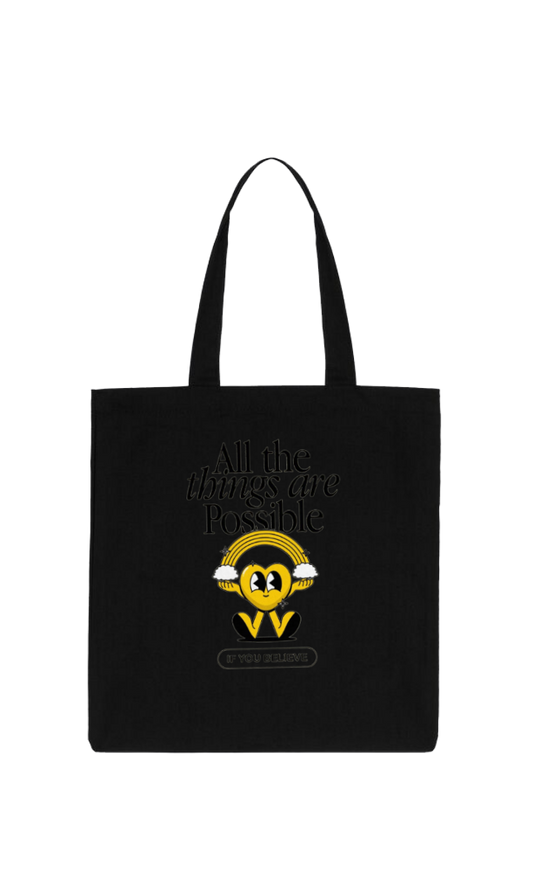 All the things are Possible Tote bag Black 209