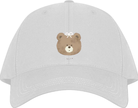 bear Baseball cap White  22