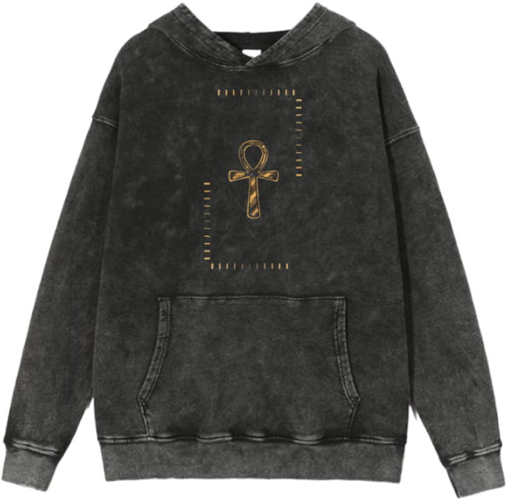 Egypt Over Size hoodie Washed 22