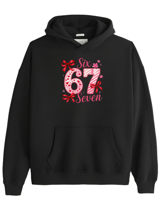 designs 67 Oversize Hoodie Black 22