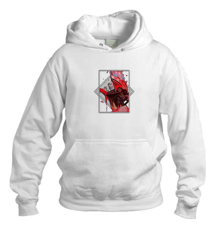 Chainsaw Man One Size hoodie White 6