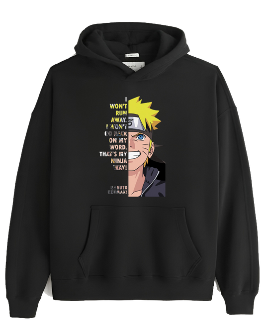 Naruto Shippuden One Size hoodie Black 22