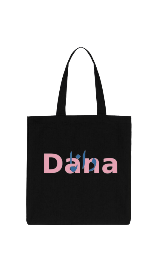 names tote bag Black Dana 22