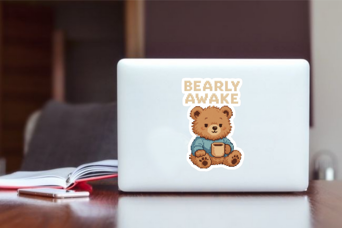 bear Laptop Sticker 22