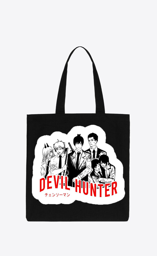 Chainsaw Man tote bag Black 22