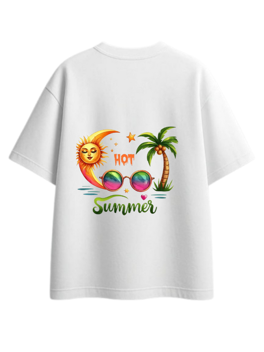 Summer Vibes t- shirt White Back 23