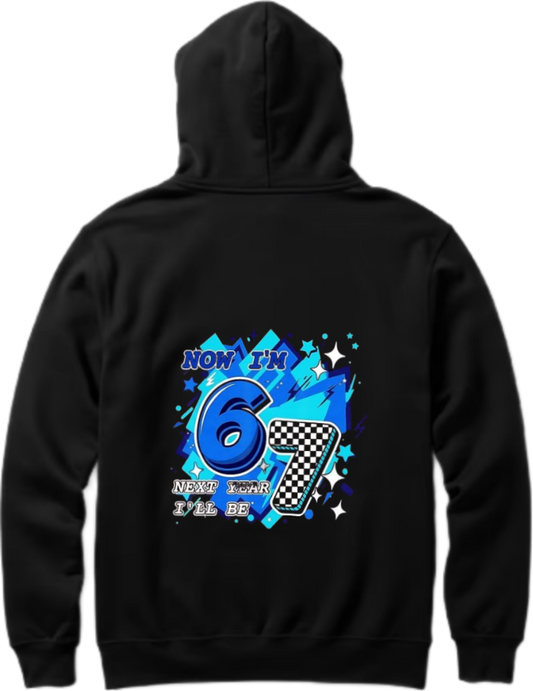 designs 67 Oversize Hoodie Black Back 22