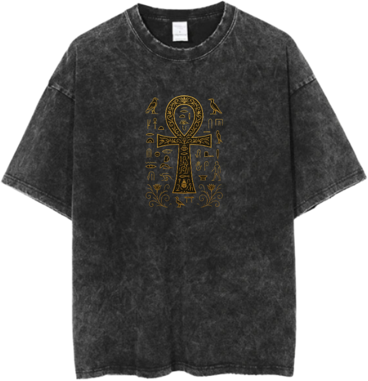 Egypt t- shirt Over Size Washed 22