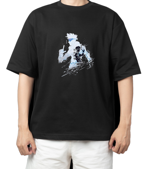 tjujutsu kaisen GOJO Oversize t- shirt Black 22