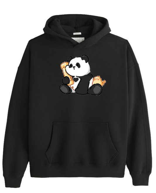 PANDA Oversize Hoodie Black 22