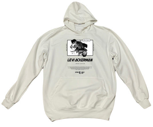 Anime Attack on titan shingeki no kyojin eren levi mikasa Aot White Oversize HOODIE 23