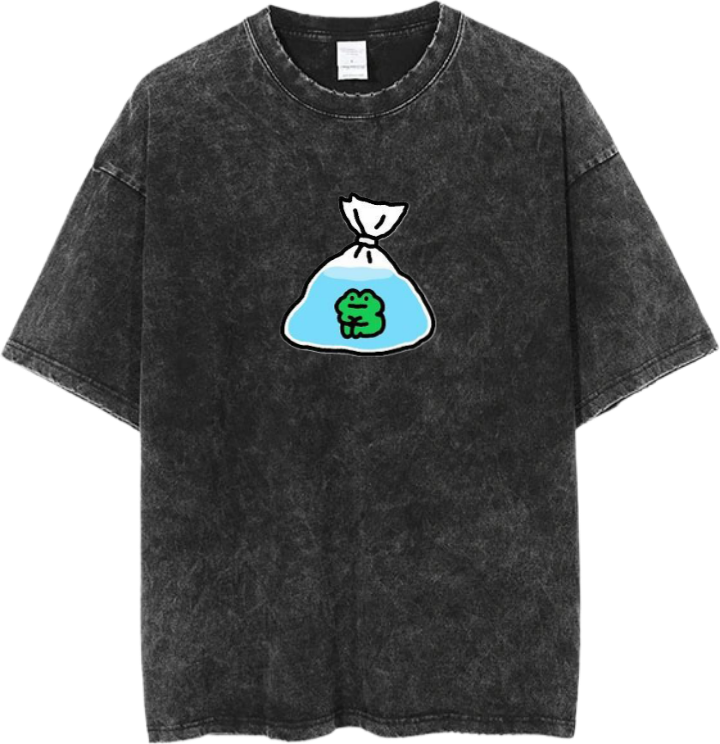 Frog One Size t- shirt Washed 22