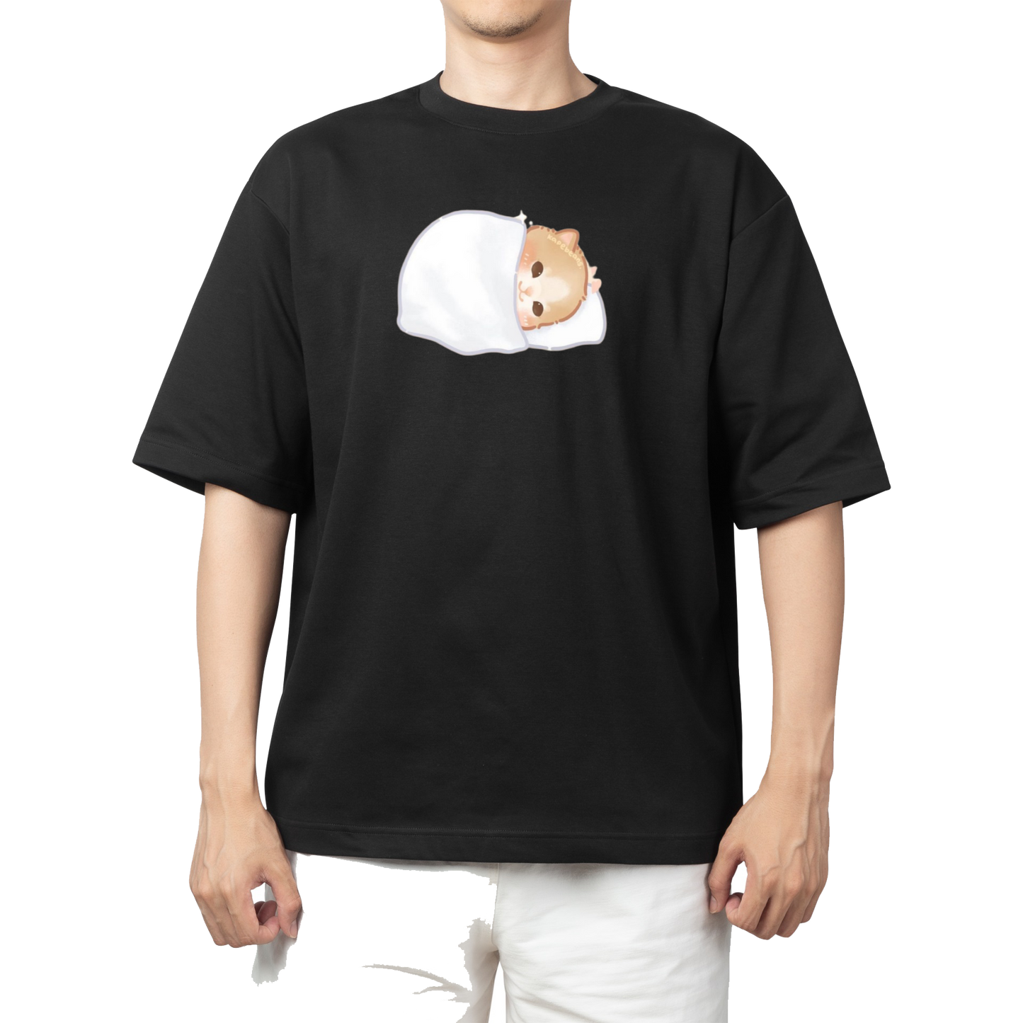 cat One Size t- shirt Black 22