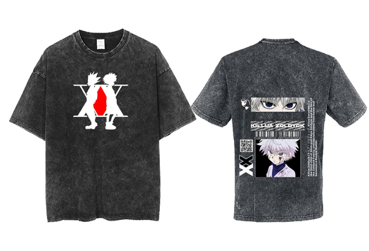 Hunter × Hunter t- shirt One Size Washed Back 22