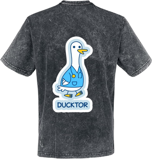DUCKTOR t- shirt One Size Washed Back 22