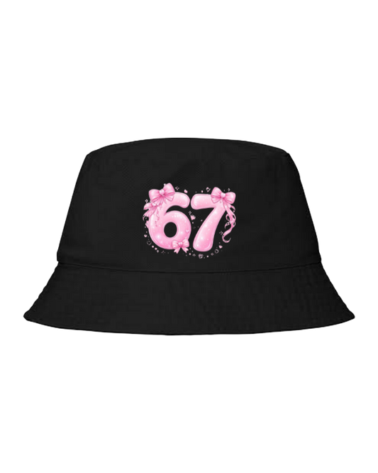 67 designs Bucket hat Fishman hat cap Black 22