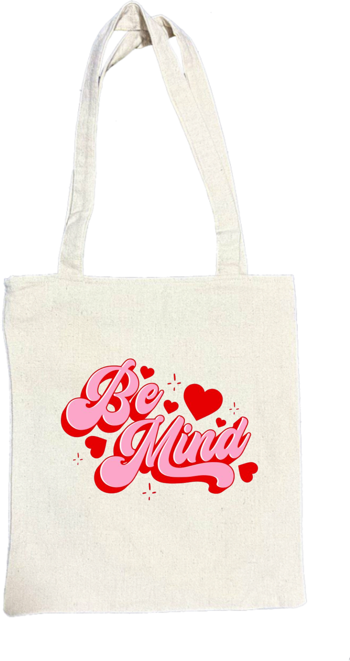 Be Mine tote bag beige 22