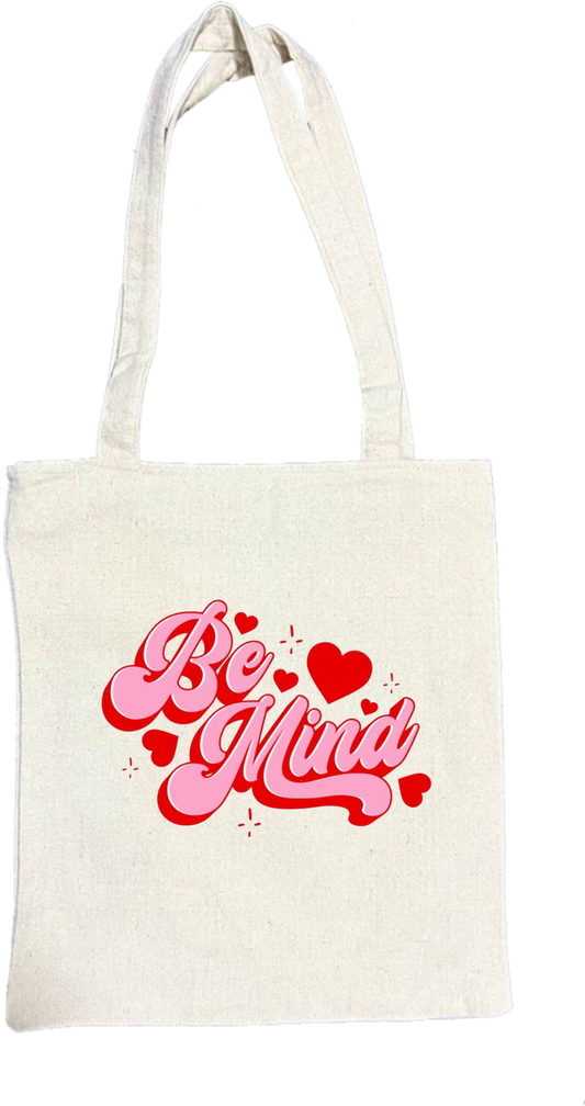 Be Mine tote bag beige 22