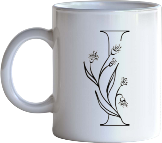 vector letter Mug l 22