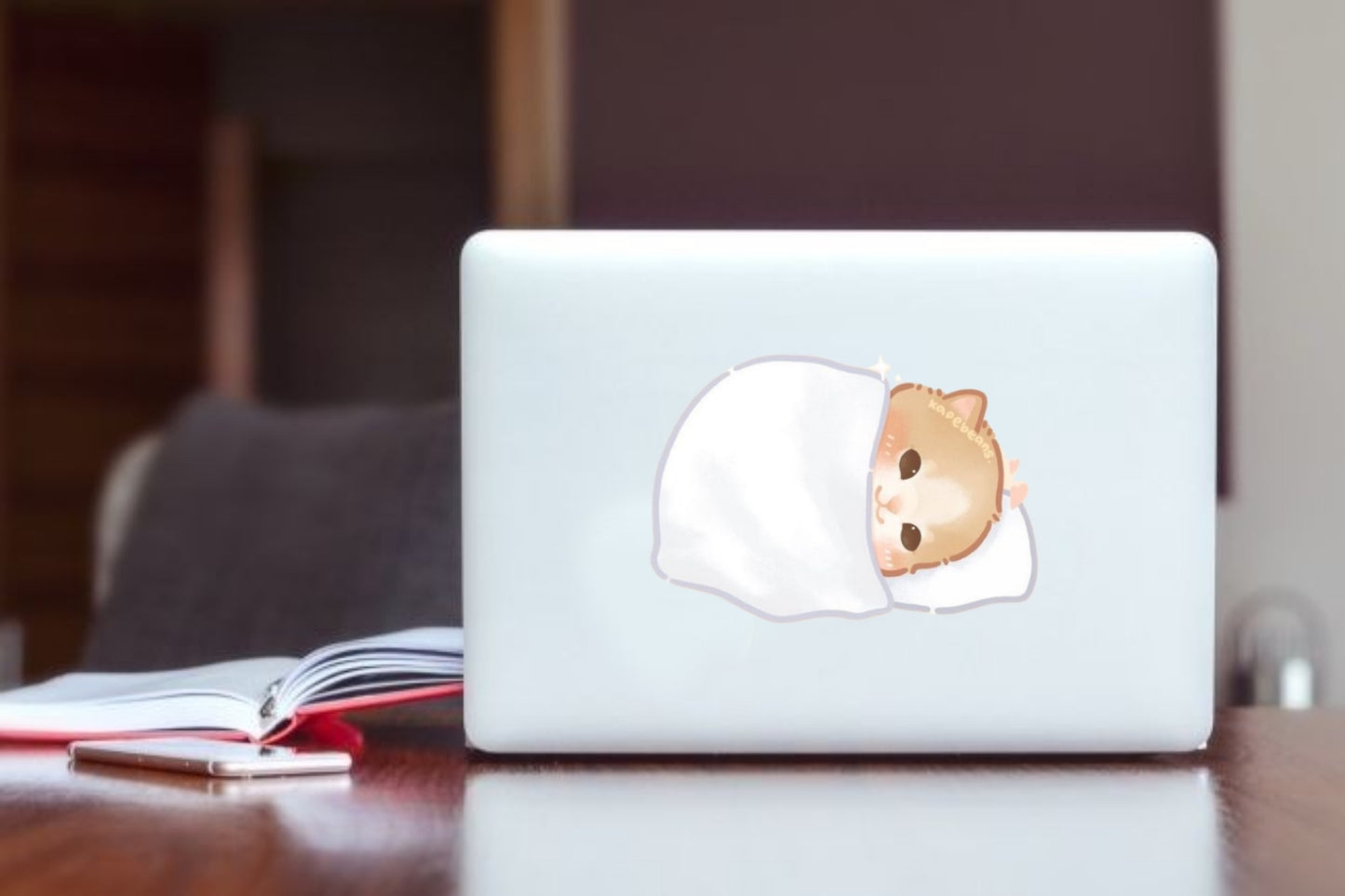 cat Laptop Sticker 22