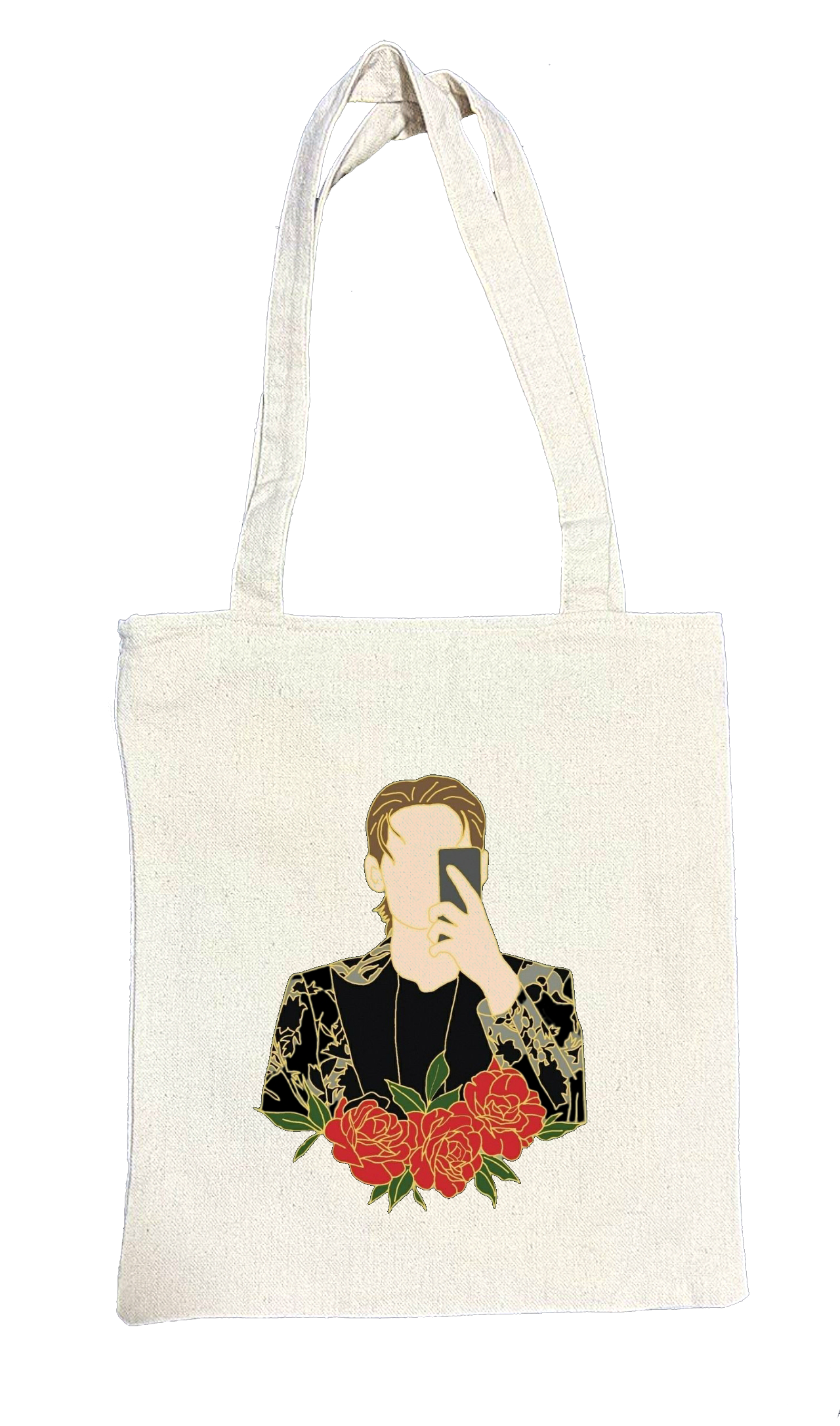 BTS tote bag beige 22