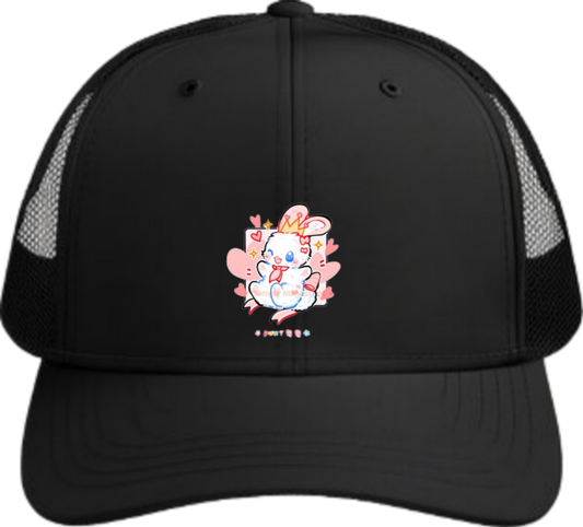 bunny Baseball cap Black 22