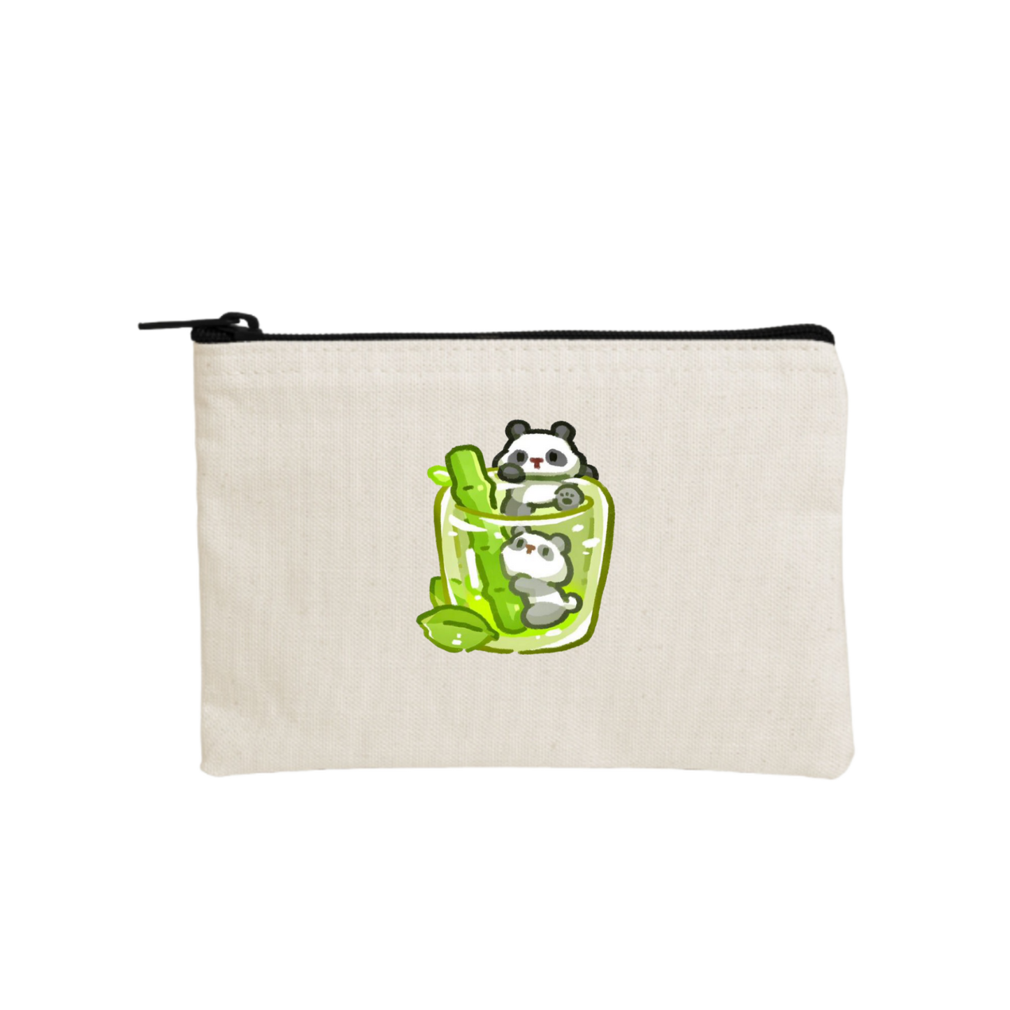 PANDA wallet pencil case Beige 22