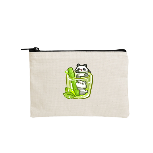PANDA wallet pencil case Beige 22