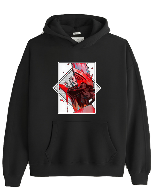 Chainsaw Man One Size hoodie Black 21