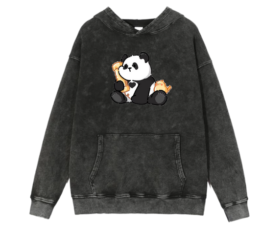 PANDA Oversize Hoodie Washed 22