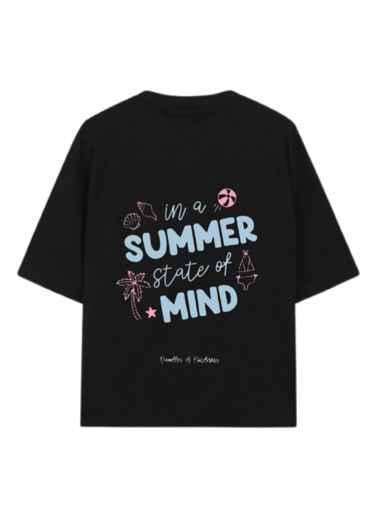 Summer Vibes t- shirt Black Back 22