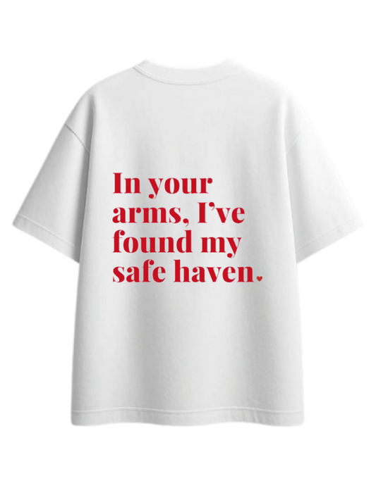 VaIentine coupIe t- shirt White Back 22