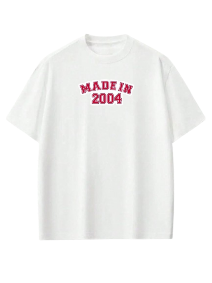 age t- shirt White 2004