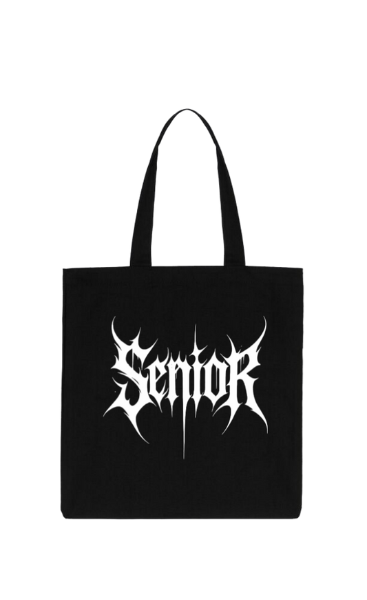 Goth tote bag Black 22