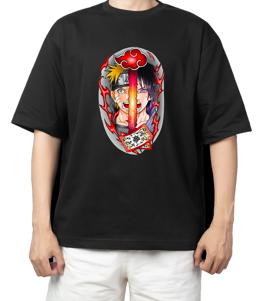 Naruto Shippuden t- shirt One Size Black 22