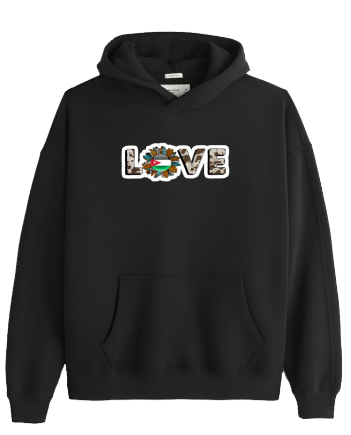 Jordan Oversize Hoodie Black 22