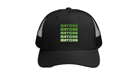 Baseball cap Black MATCHA 22