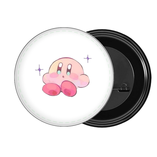Cute Anime Kirby Bunny Pin Button – Kawaii Pink Rabbit Costume Metal Badge, Aesthetic Backpack & Jacket Accessories, Perfect Gift for Gamers and Anime Fans 22